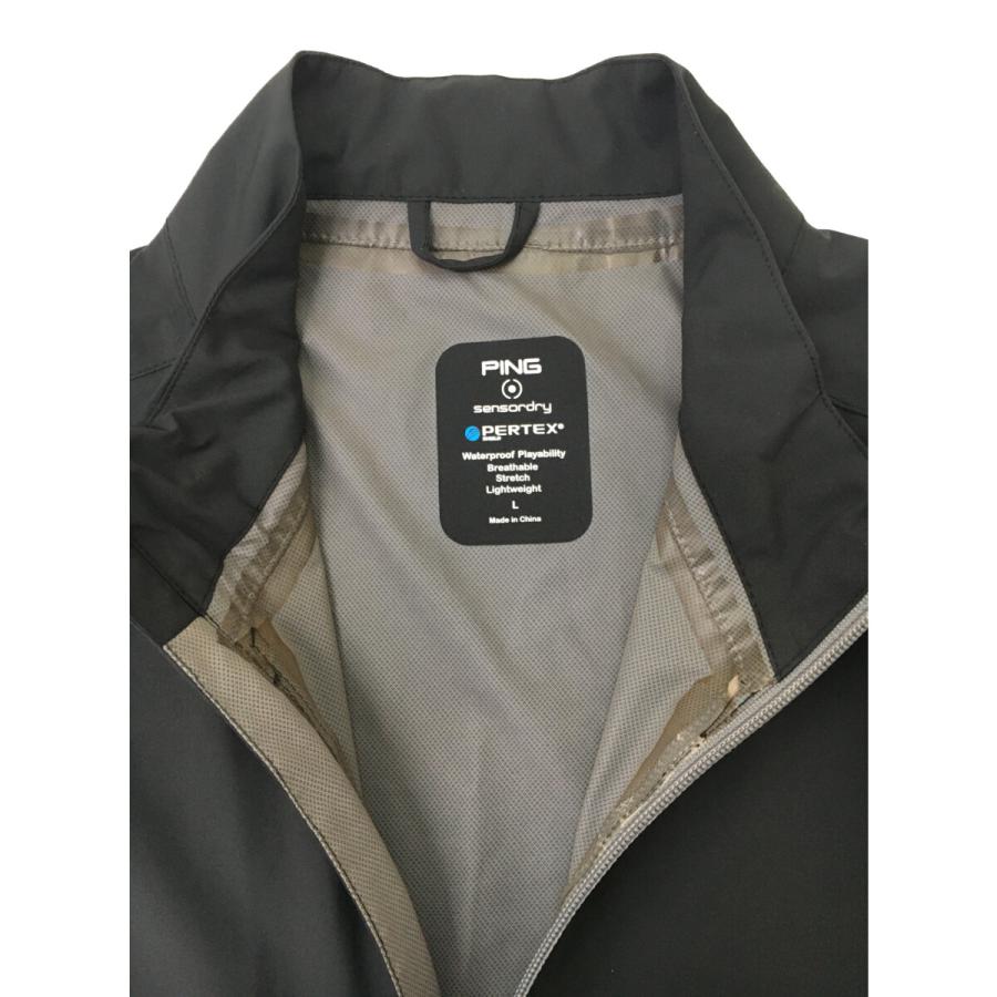coco 中古【SALE】 ピン PING メンズ ベスト L 黒 ブラック ダブルジップ ポケッタブル レターパックプラス発送可 K5200 | PING | 02