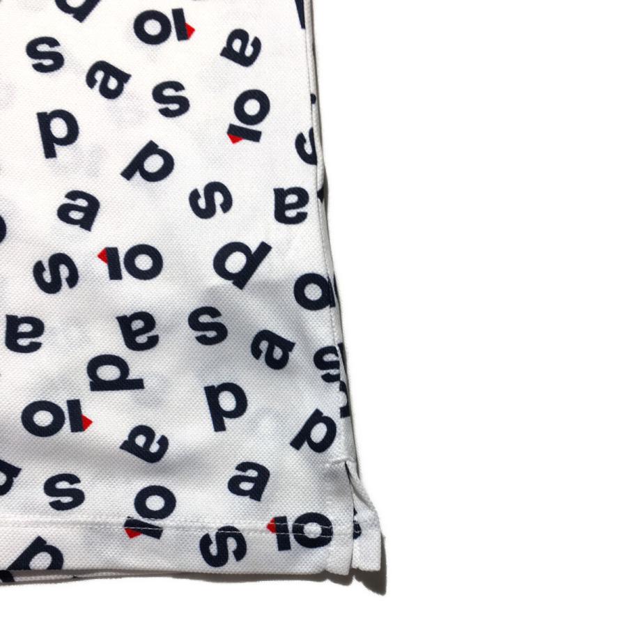 and per se（アンパスィ） coco 中古 レディース 半袖ポロシャツ LL 白