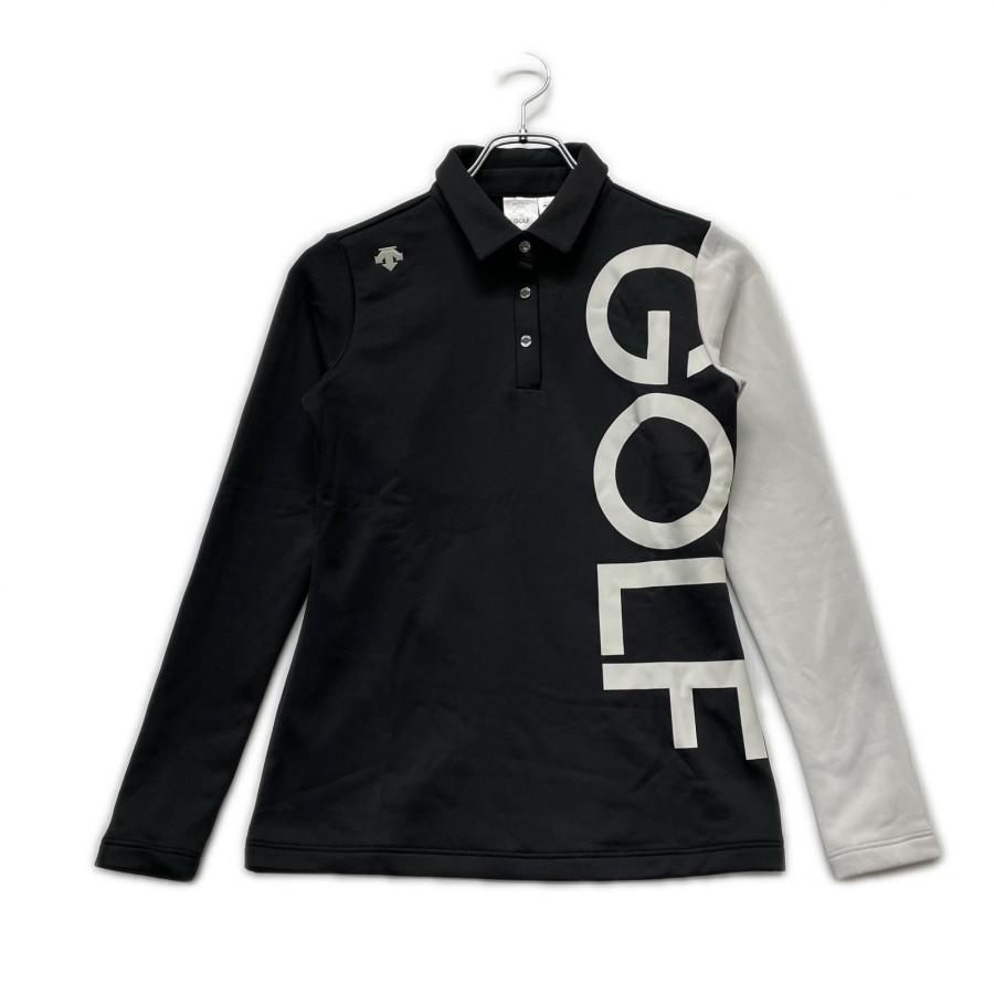 DESCENTE GOLF coco 中古 デサントゴルフ レディース 長袖ポロシャツ S