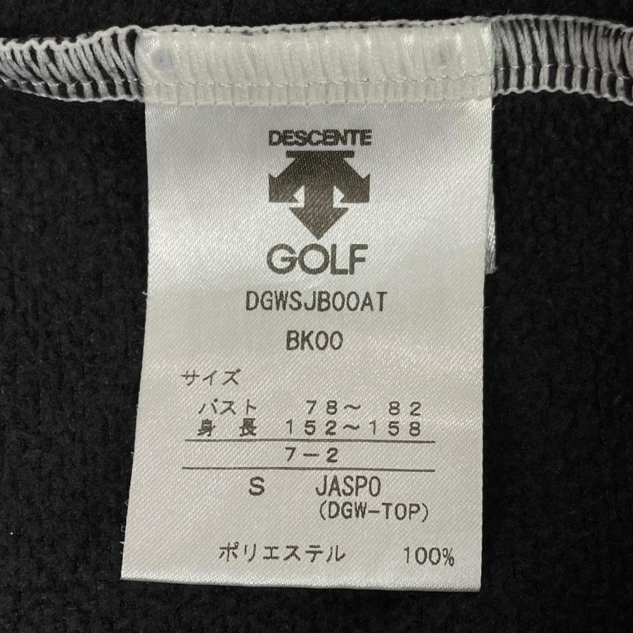 DESCENTE GOLF coco 中古 デサントゴルフ レディース 長袖ポロシャツ S