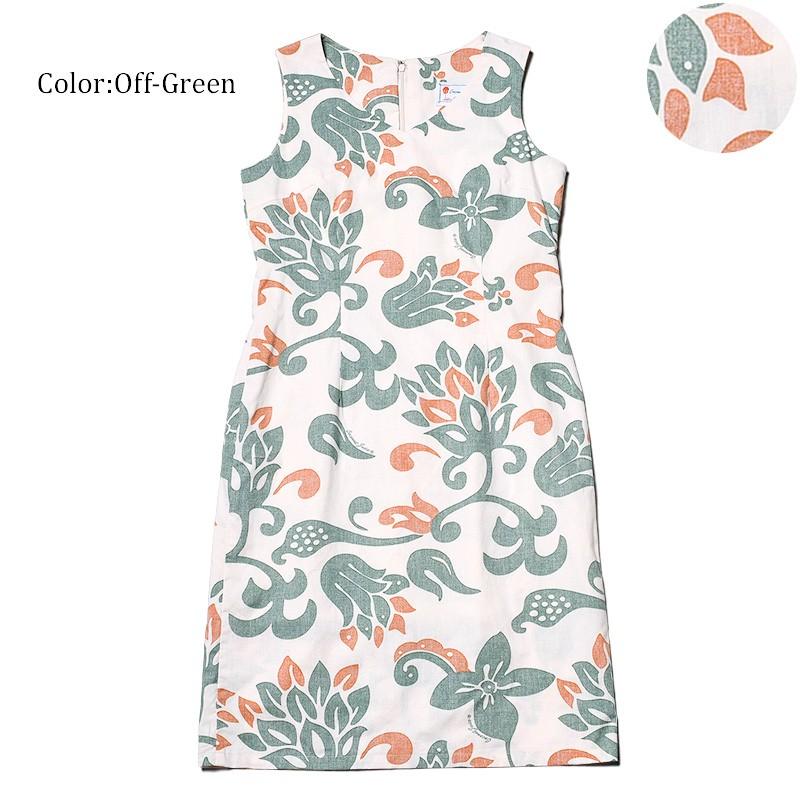 かりゆしウェア アロハワンピース レディース 女性用 Popping Flower 全3色 ワンピース 沖縄結婚式にアロハシャツ メール便利用で送料無料 J 沖縄アロハシャツファクトリー 通販 Yahoo ショッピング