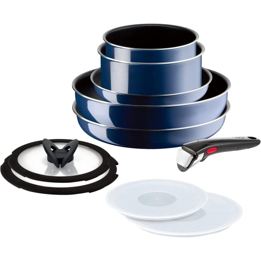 ★新品★ティファール「鍋、フライパン、中華鍋など10点セット」 ☆新品☆ティファール「鍋、フライパン、中華鍋など10点セット」