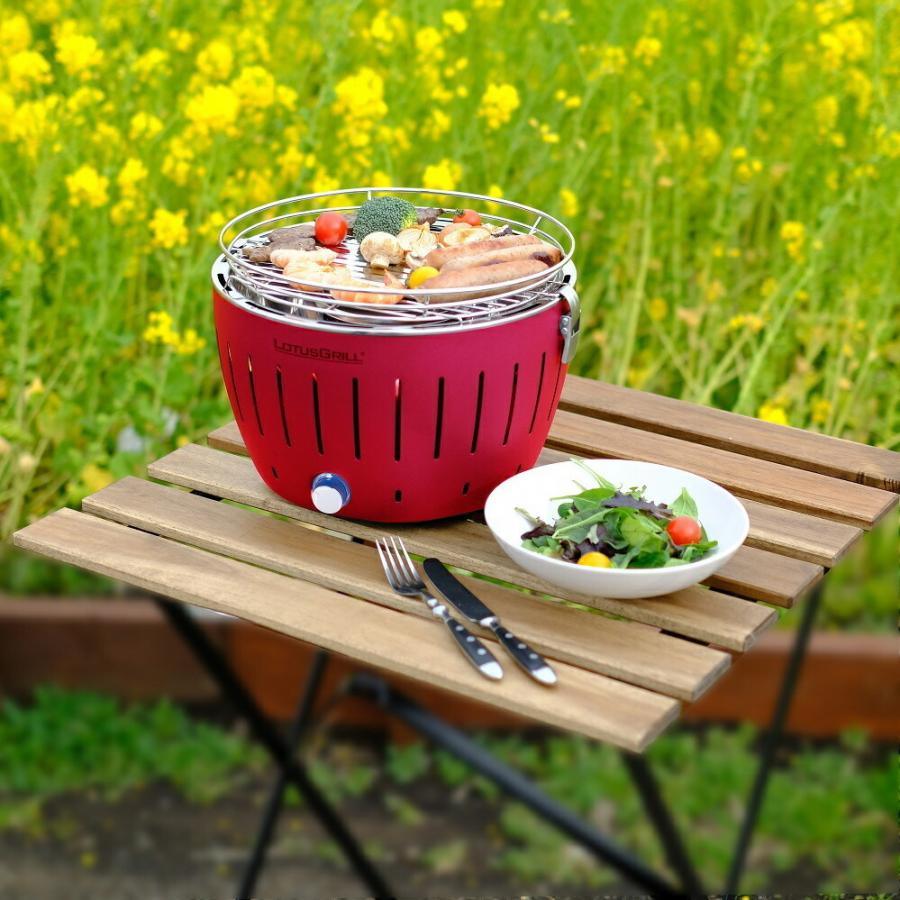 ハーフェレジャパン ロータスグリルXLサイズ お試し炭付USB対応