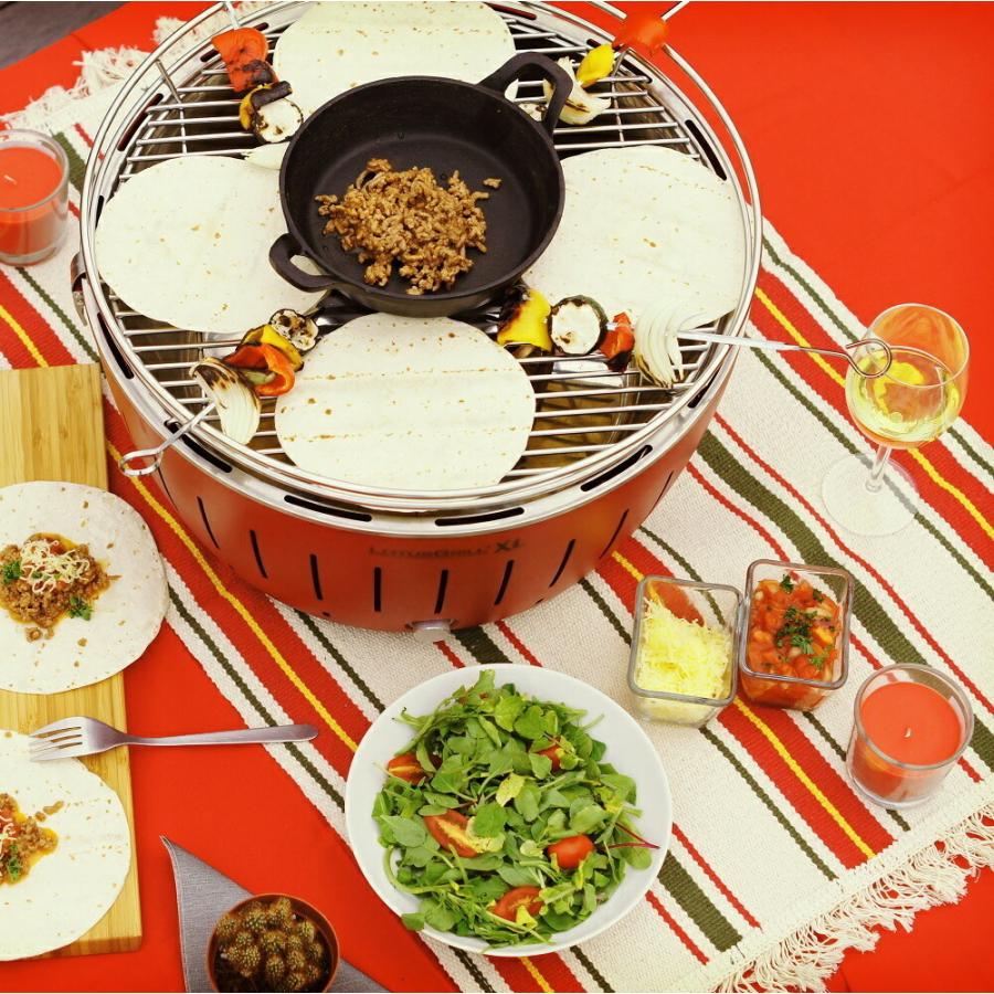 ハーフェレジャパン ロータスグリルXLサイズ お試し炭付USB対応