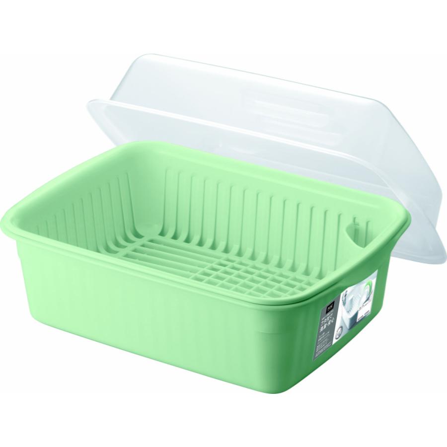 アスベル Nポゼ フード付水切りバット大 ＧＲ シンク 衛生 抗菌 銀