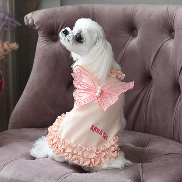 ANNA SUI（アナスイ） アナ スイ 2024秋冬 クリアバタフライタンク 犬