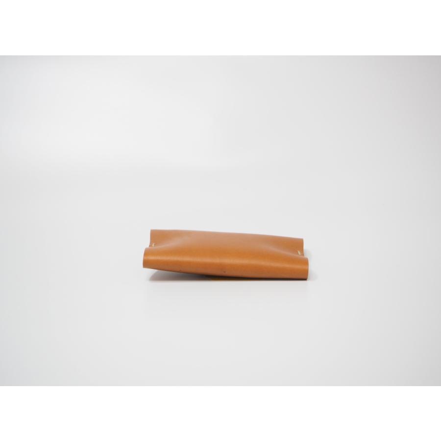 ポケットティッシュケース キャメル 本革レザー オイルレザー 手縫い |  | 02