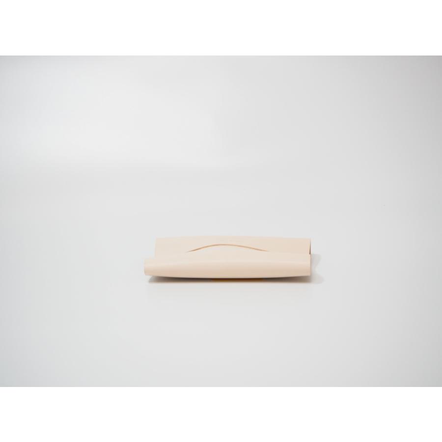 ポケットティッシュケース ナチュラル 本革 レザー ヌメ革 手作り | 