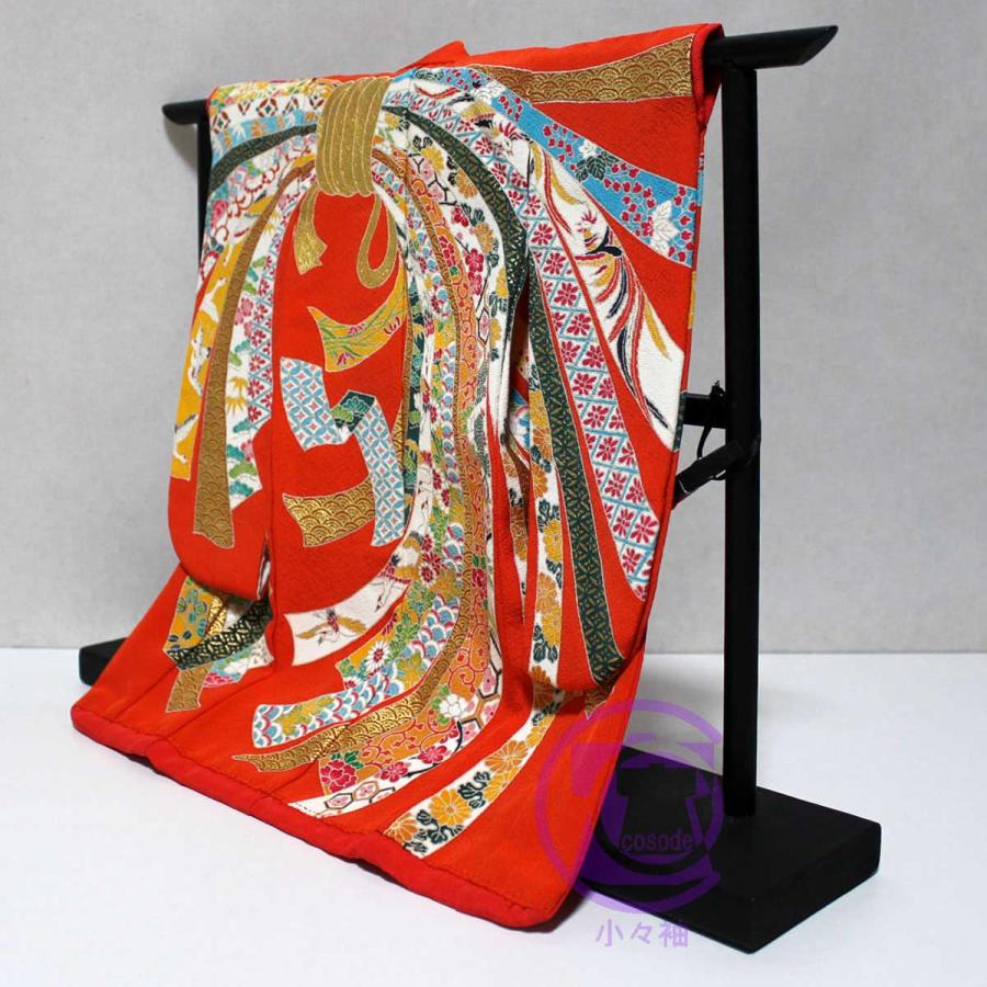 束ね熨斗模様のミニチュア着物（額装付き） | cocosode | 03