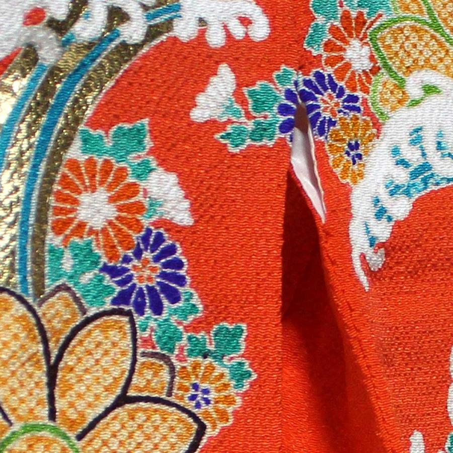 波に菊模様のミニチュア着物（額装付き） | cocosode | 01