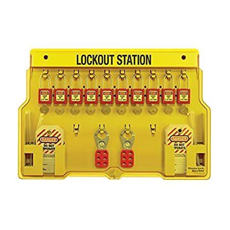 Master Lock Lockout Station Tagout Station, Covered 南京錠 防犯 