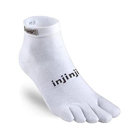 新規購入 Injinji 5本指ミニクルーソックス ランニング 軽量 メンズ S ホワイト 日本産 Caritorsolutions Com