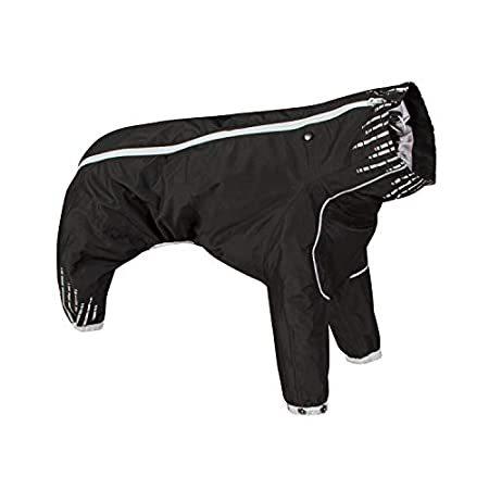 フルッタ その他犬の服 Hurtta 犬服 アクセサリー 犬用品 ダウンポアスーツ ブラック ペット用 40m B07gyyng4j Coco ストア