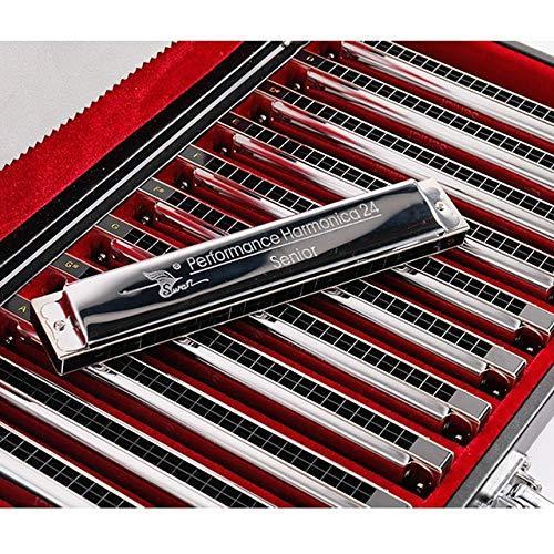 超歓迎 Yinjieshangmao Swan Sw24 12tj 24 Hole 12 Tune Set Packing Harmonica Gift Box 完売 Www Cepici Gouv Ci