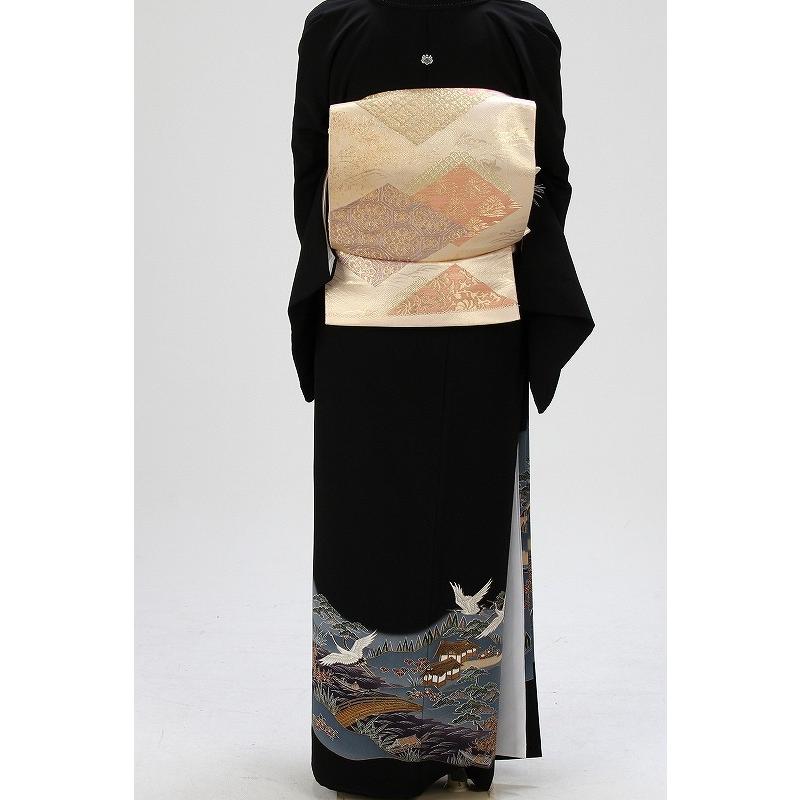 10022☆送料込み❣️黒留袖 着物 4枚 まとめ売り❣️ 黒留袖 4枚 着物おまとめ売り 同梱購入歓迎 リメイク用 着付け練習用