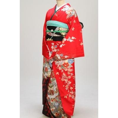 レンタル衣裳中振袖 レンタル 赤 振袖 中振袖 緑振袖 振袖・女性着物