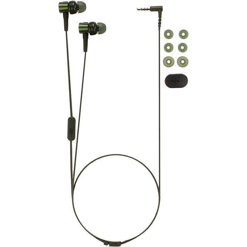ソニー イヤホン 重低音モデル MDR-XB75AP : カナル型 リモコン・マイク付き グリーン MDR-XB75AP G MDR XB75AP イヤホン 重低音モデル カナル型 リモコン マイク付き グリーン