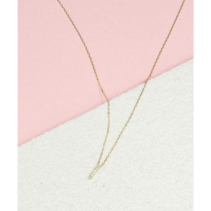 L&Co エルアンドコー K10 イエローゴールド ダイヤモンド ネックレス 66-7627 エルアンドコー K10 イエローゴールド ダイヤモンド ネックレス