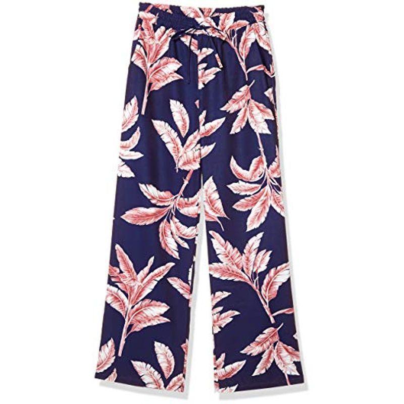 三愛水着楽園 水着 デシン ロングパンツ レディース KO‐ネイビー M