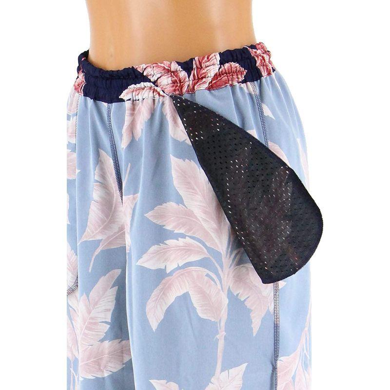 三愛水着楽園 水着 デシン ロングパンツ レディース KO‐ネイビー M 水着 デシン ロングパンツ レディース KO‐ネイビー