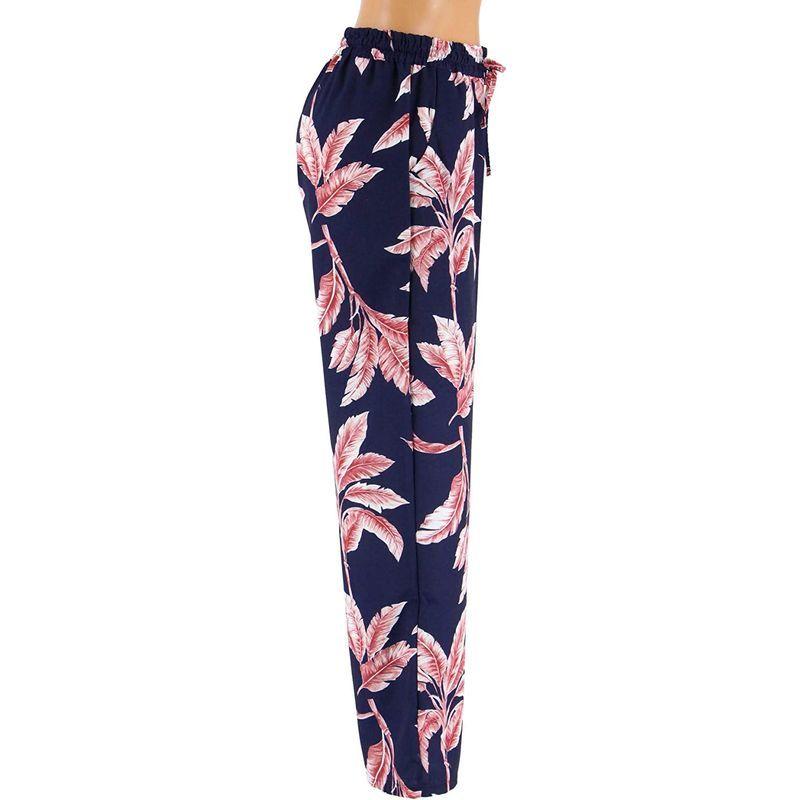 三愛水着楽園 水着 デシン ロングパンツ レディース KO‐ネイビー M 水着 デシン ロングパンツ レディース KO‐ネイビー