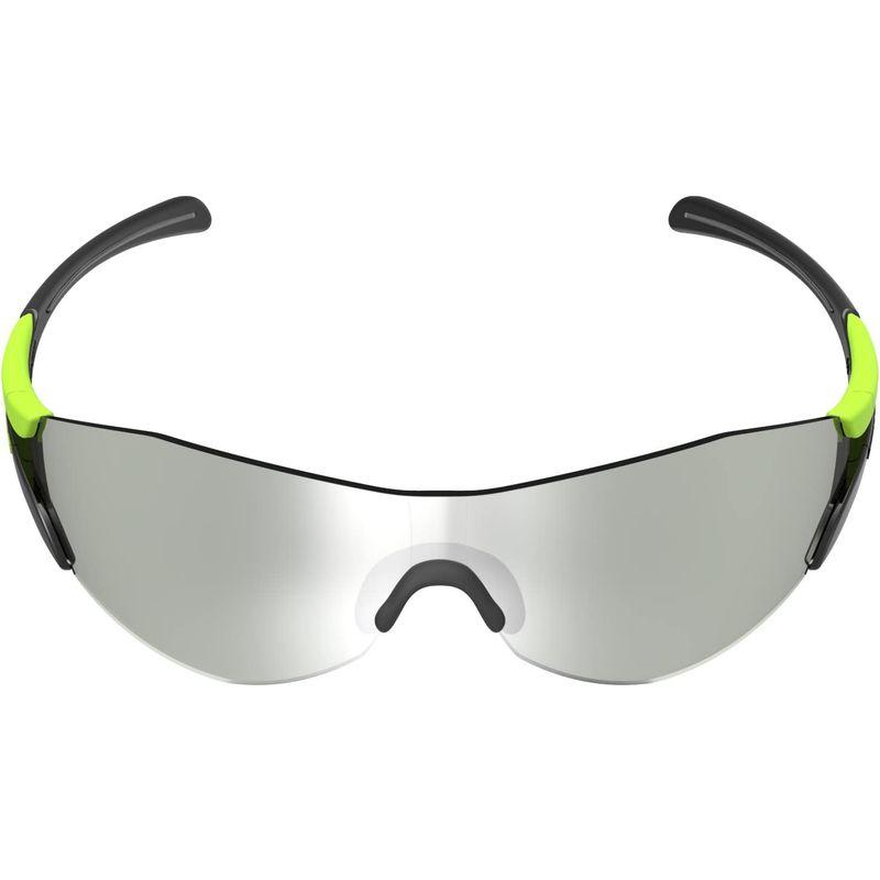 SWANS(スワンズ) スポーツ サングラス ソウ2 ミラーレンズモデル SOU2-0702 LG ライムグリーン×ブラック/シルバーミラー スワンズ スポーツ サングラス ソウ2 ミラーレンズモデル SOU2 LG ライムグリーン×ブラック/シルバーミラー