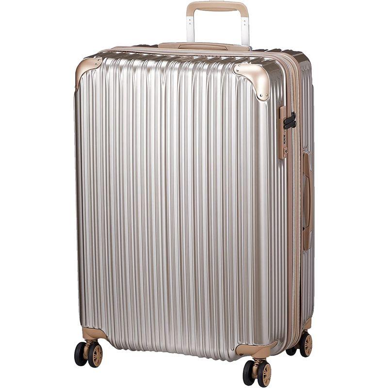 シフレ ハードジッパースーツケース Trident トライデント TRI2035K 102L 67 cm 4.9kg ゴールド ハードジッパースーツケース Trident トライデント TRI2035K 102L cm 9kg ゴールド