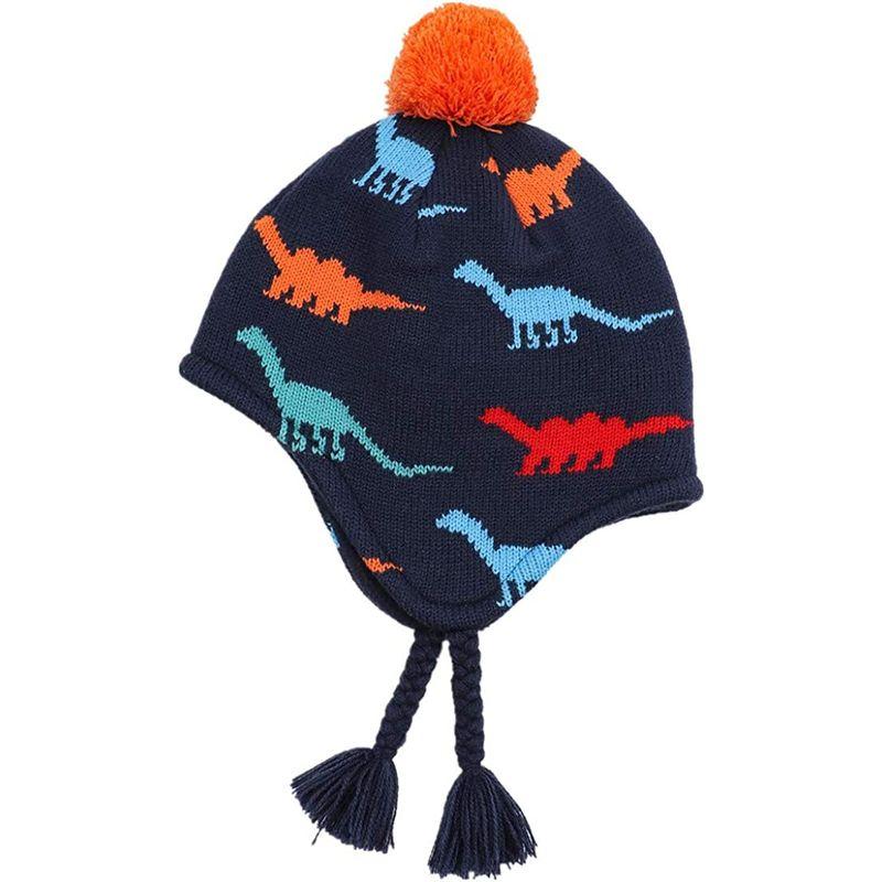 最大54 オフ コネクタイル Connectyle ニット帽 耳あて キッズ 可愛い ポンポン 帽子 赤ちゃん ベビー用 ニット帽子 保温 冬 アウトドア Megjc Gov Jm