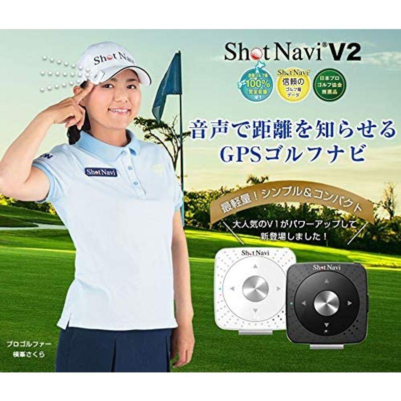 ショットナビ(Shot Navi) ショットナビ(Shot Navi) V2 ユニセックス SN-V2-W Shot Navi V2 ショットナビ ユニセックス SN