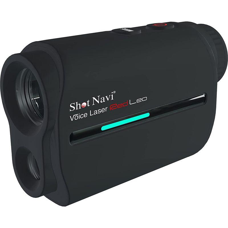 Shot Navi(ショットナビ) ゴルフ レーザー距離測定器 Voice Laser Red Leo BK 視認性 赤色OLED採用 高速 Navi ショットナビ ゴルフ レーザー距離測定器 Voice Laser Red Leo BK 視認性 赤色OLED採用 高速
