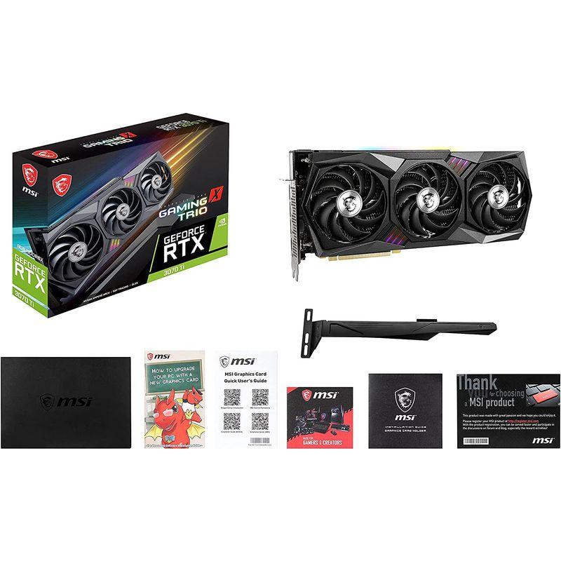 動作確認 MSI GeForce RTX 3070 Ti GAMING X TRIO 8G グラフィックスボード VD8097 【EIM1531312325】(53698円)