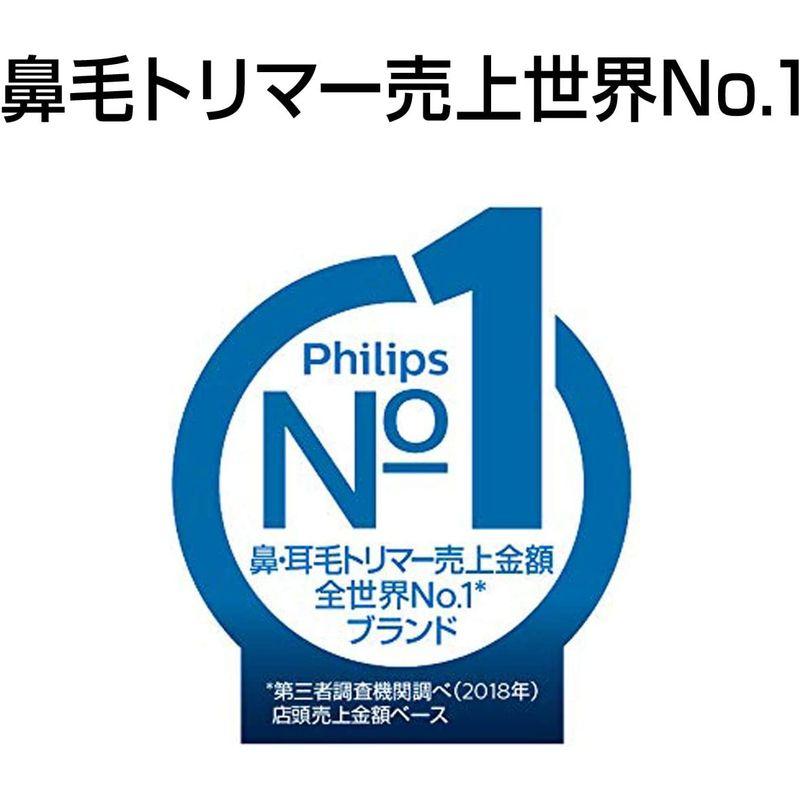 フィリップス 鼻毛/耳毛カッター 本体丸洗い可 NT1140/15 鼻毛/耳毛カッター 本体丸洗い可 NT1140/15