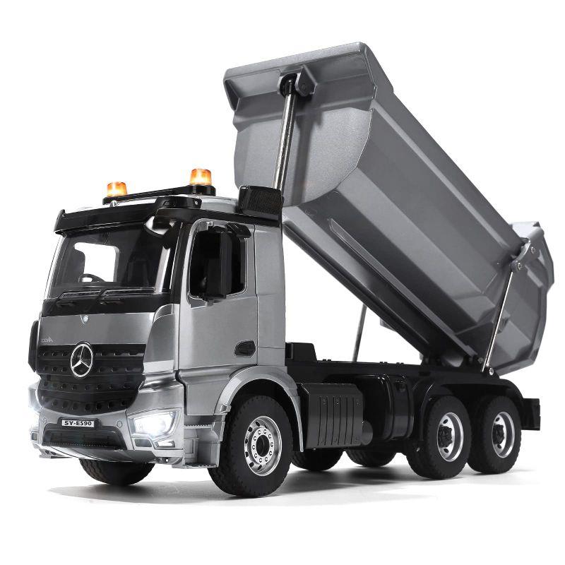 DEERC ダンプカー ラジコン ダンプトラック RCダンプカー RCトラック ラジコンカー おとな向け 重機ラジコン アルミ合金 1/20