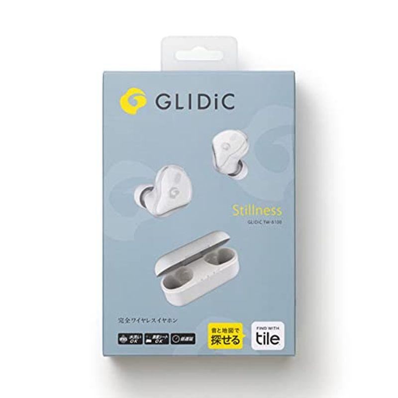 アウトレットモール店 GLIDiC TW-6100 ワイヤレスイヤホン Bluetooth 5.2 Tile機能 カナル型 極上のフィット感 IPX5防水規格 ア