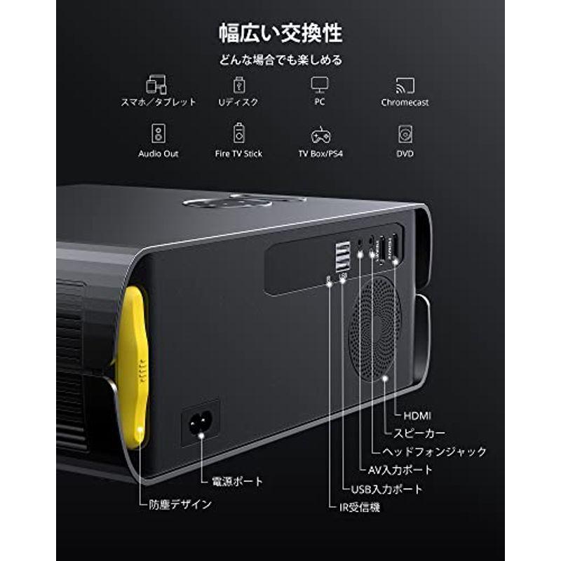 並行輸入品]Faminode プロジェクター 4K対応 フルHDホーム