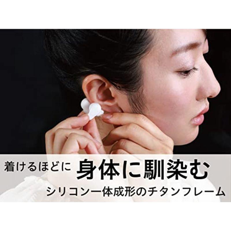 BoCo 完全ワイヤレス Bluetooth 骨伝導イヤホン boco earsopen PEACE SS-1 BLACK/WHITE PE 完全ワイヤレス Bluetooth 骨伝導イヤホン boco earsopen PEACE SS BLACK/WHITE PE