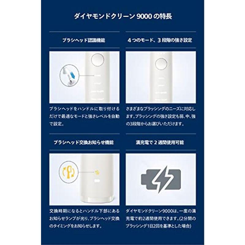 フィリップス ソニッケアー ダイヤモンドクリーン 充電式電動歯ブラシ HX9911/67 ソニッケアー ダイヤモンドクリーン 充電式電動歯ブラシ HX9911/67
