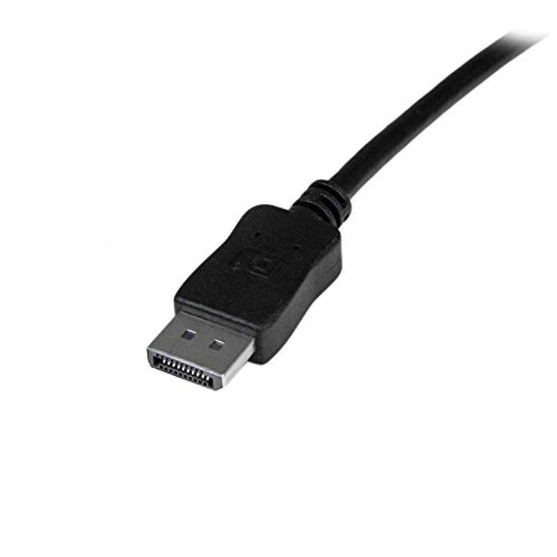 初売り StarTech.com DisplayPort 1.2 ケーブル10m4K30Hzアクティブ延長ラッチ付きDPコネクターオス・オスブラック