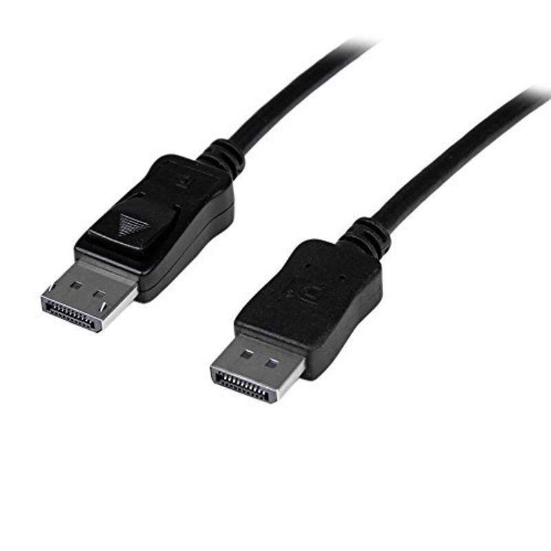 初売り StarTech.com DisplayPort 1.2 ケーブル10m4K30Hzアクティブ延長ラッチ付きDPコネクターオス・オスブラック