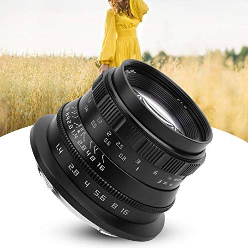 VEGBY1 35mm F1.4 RFマウントフルフレーム広角カメラレンズ-固定焦点手動レンズ-風景、ポートレート、食品、ドキュメンタリー用 35mm F1 RFマウントフルフレーム広角カメラレンズ 固定焦点手動レンズ 風景 ポートレート 食品 ドキュメンタリー用