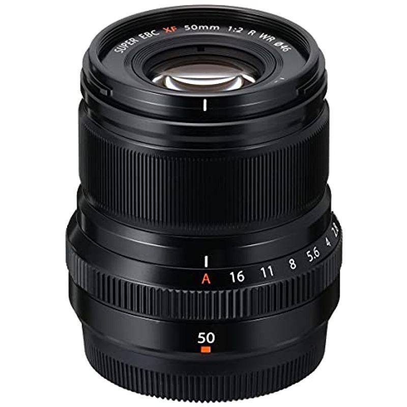 【ラスト1点】 FUJIFILM X 交換レンズ フジノン 単焦点 中望遠 コンパクト 50mm F2 防塵防滴耐低温 絞りリング ブラック F XF50M 【QGW5968035040】(20928円)