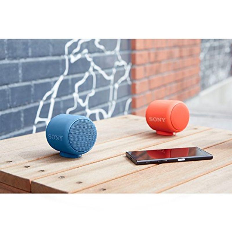 ソニー ワイヤレスポータブルスピーカー 重低音モデル SRS-XB10 : 防水/Bluetooth対応 ブルー SRS-XB10 L SRS XB10 ワイヤレスポータブルスピーカー 重低音モデル 防水/Bluetooth対応 ブルー