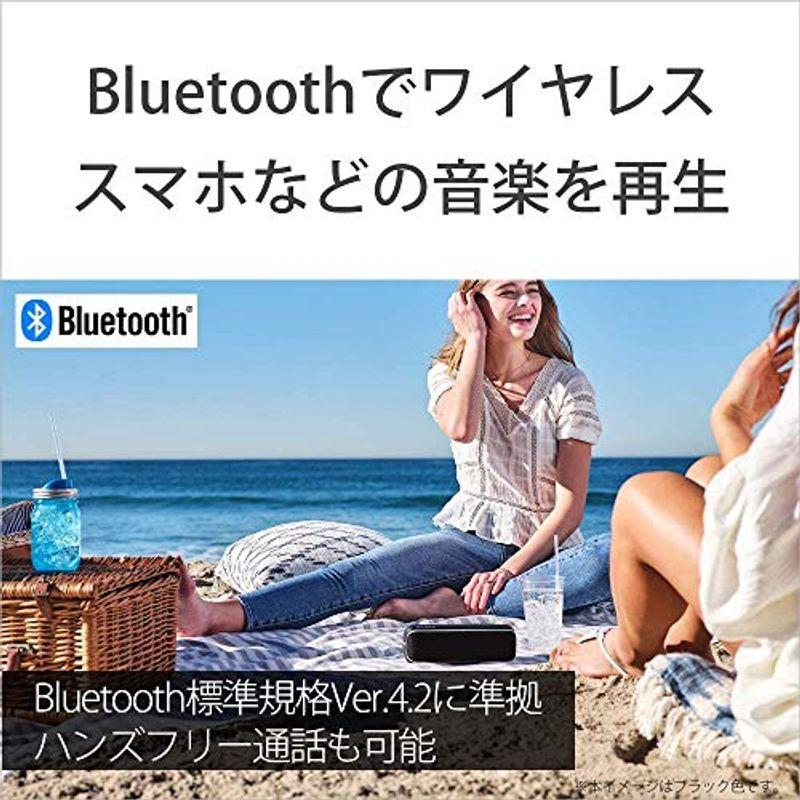 ソニー ワイヤレスポータブルスピーカー SRS-XB22 : 防水 / 防塵 / 防錆 / Bluetooth / 重低音モデル / マイク スピーカー NA1363628740(12864円)