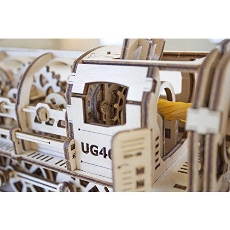 Ugears ユーギアス 460蒸気機関車 木製 ブロック おもちゃ 70012 木製