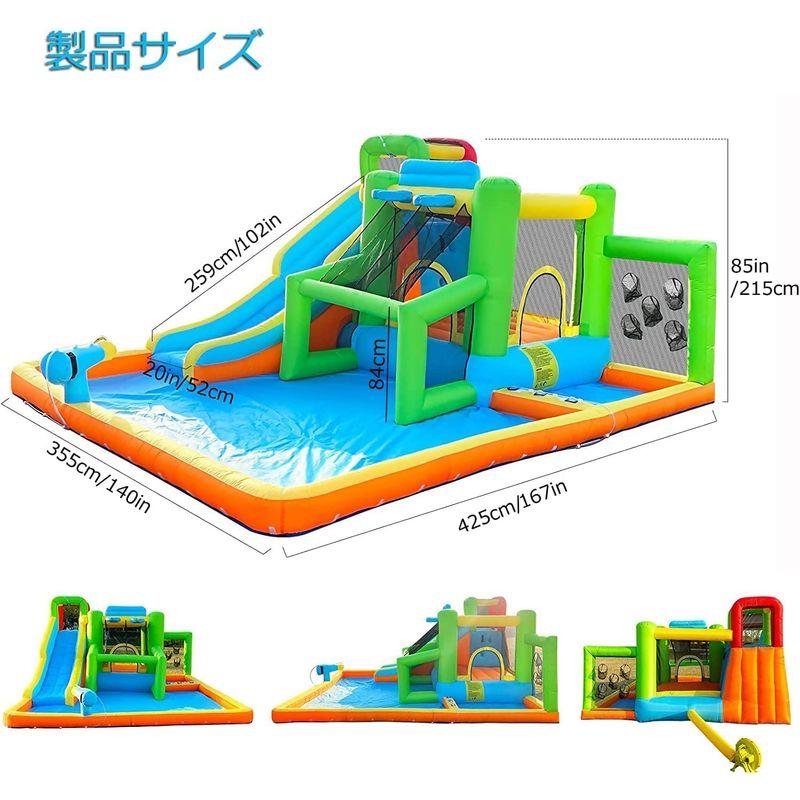 本日価格！！ FBSPORTエアトランポリン エアートランポリンエアー遊具大型遊具 室内 折りたたみ 部屋遊び 室内遊具 バウンサー 子供 エア 送風機 【MY7505658710】(26320円)