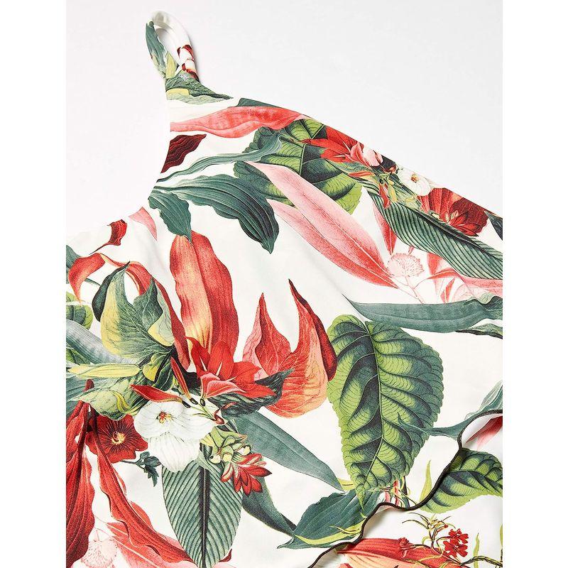 三愛水着楽園 水着 ノンワイヤー Lily Garden ガウチョ 3点セット レディース WH‐ホワイト 日本 9M (日本サイズ9 号相 水着 ノンワイヤー Lily Garden ガウチョ 3点セット レディース WH‐ホワイト 日本 9M 日本サイズ9 号相