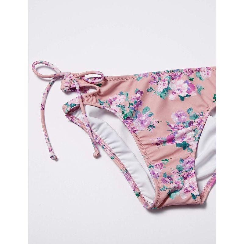 三愛水着楽園 水着 ワコール共同開発 (C~Iカップ対応) ワイヤー入り Floralグラマラスフィット ビキニ レディース PI‐ピンク 水着 ワコール共同開発 Iカップ対応 ワイヤー入り Floralグラマラスフィット ビキニ レディース PI‐ピンク