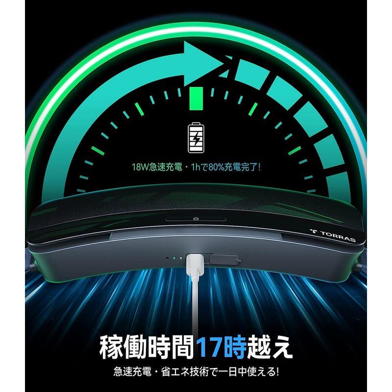 TORRAS 腰掛け扇風機 ベルトファン2023? 新鋭モデル携帯扇風機 汗を吹き飛ばす ターボファン PCM冷感素材 持続冷却 腰につける 腰掛け扇風機 ベルトファン2023 新鋭モデル携帯扇風機 汗を吹き飛ばす ターボファン PCM冷感素材 持続冷却 腰につける