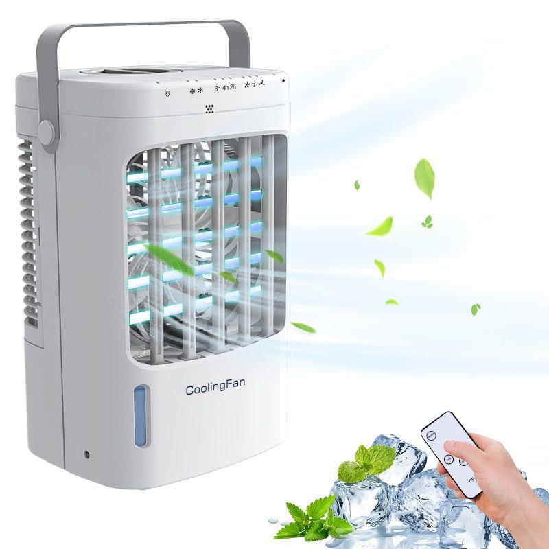 Sunytree 冷風機 強力 小型クーラー リモコン付き タイマー機能付き