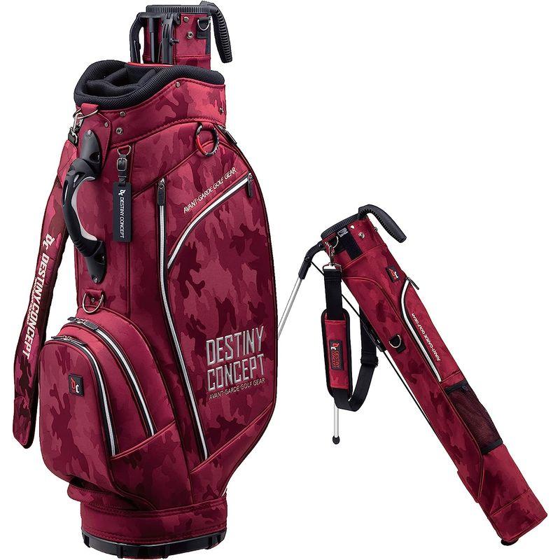 ディスティニーコンセプトDESTINY CONCEPT デュアル キャディバッグ DC303CB-DUAL セルフスタンドクラブケース 内蔵 CONCEPT デュアル キャディバッグ DC303CB DUAL セルフスタンドクラブケース 内蔵